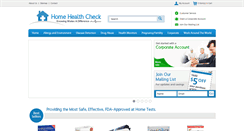 Desktop Screenshot of homehealthcheck.com